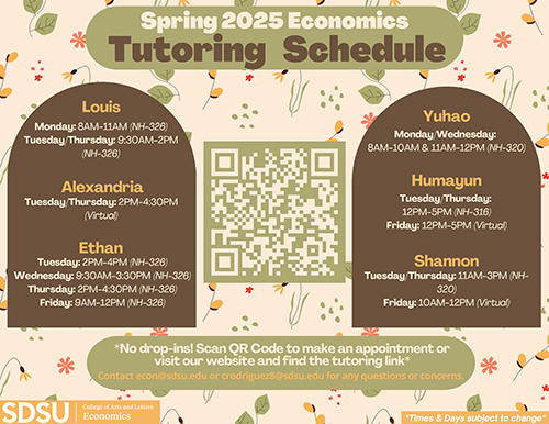 spring 2025 tutoring